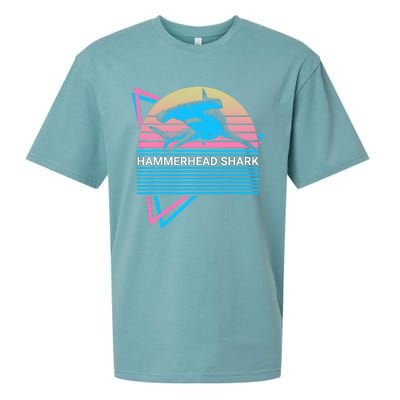 Hammerhead Shark Retro Sueded Cloud Jersey T-Shirt