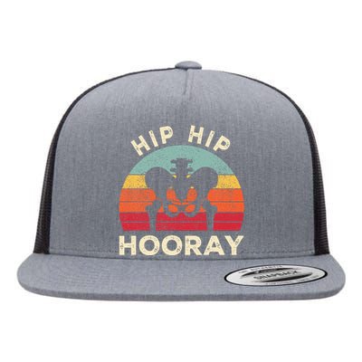 Hip Surgery Recovery Hip Replacement Flat Bill Trucker Hat