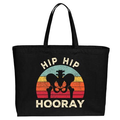 Hip Surgery Recovery Hip Replacement Cotton Canvas Jumbo Tote