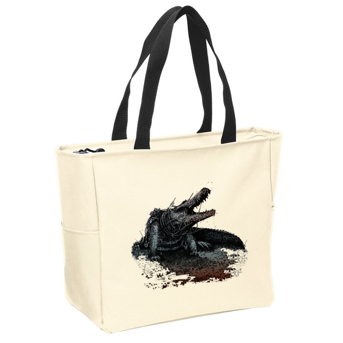 Hunt Showdown Rotjaw Zip Tote Bag