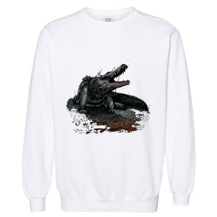 Hunt Showdown Rotjaw Garment-Dyed Sweatshirt