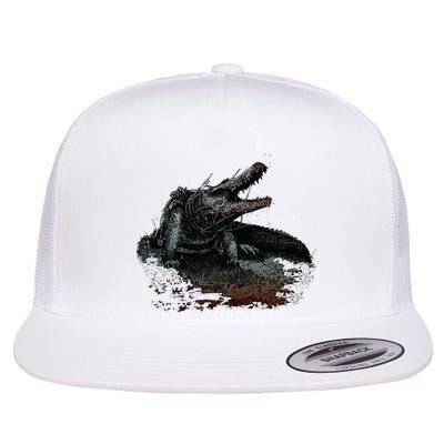 Hunt Showdown Rotjaw Flat Bill Trucker Hat