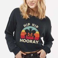 Hip Surgery Recovery Hip Replacement Recovery Cropped Pullover Crew