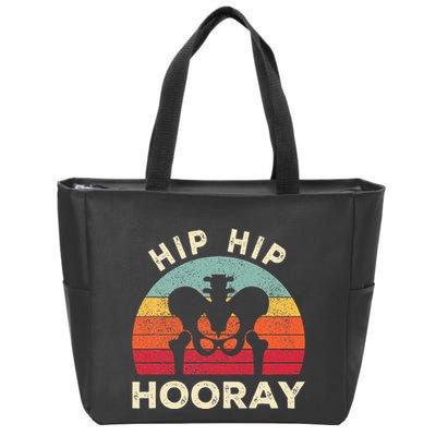 Hip Surgery Recovery Hip Replacement Recovery Zip Tote Bag