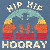 Hip Surgery Recovery Hip Replacement Recovery Garment-Dyed Sweatshirt