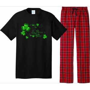 Happy St Saint Patrick's Day Green Cool Irish Shamrock Pajama Set