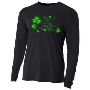 Happy St Saint Patrick's Day Green Cool Irish Shamrock Cooling Performance Long Sleeve Crew