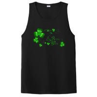 Happy St Saint Patrick's Day Green Cool Irish Shamrock PosiCharge Competitor Tank