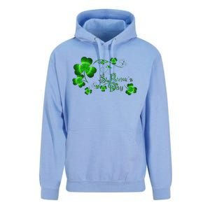 Happy St Saint Patrick's Day Green Cool Irish Shamrock Unisex Surf Hoodie