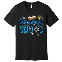 Hanukkah Sufganiyot Squad Chanukah Match Jew Premium T-Shirt