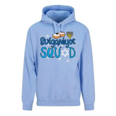 Hanukkah Sufganiyot Squad Chanukah Match Jew Unisex Surf Hoodie