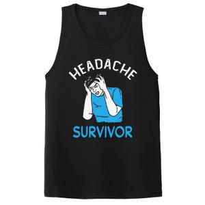 Headache Survivor Saying PosiCharge Competitor Tank