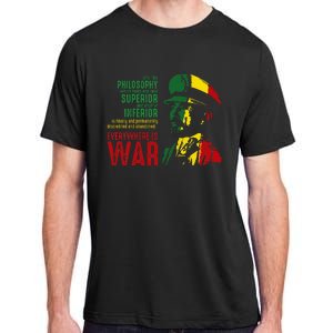 Haile Selassie Speech War Judah Lion Jah Bless Rasta Adult ChromaSoft Performance T-Shirt