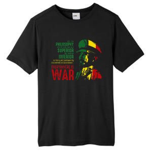 Haile Selassie Speech War Judah Lion Jah Bless Rasta Tall Fusion ChromaSoft Performance T-Shirt