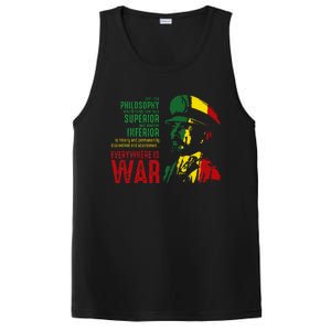 Haile Selassie Speech War Judah Lion Jah Bless Rasta PosiCharge Competitor Tank