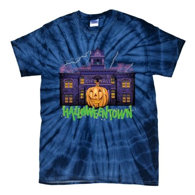 Halloweentown Spooky Square Tie-Dye T-Shirt