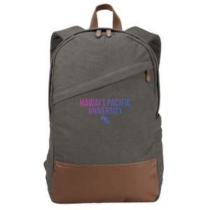 Hpu Sharks Stacked Gift Cotton Canvas Backpack