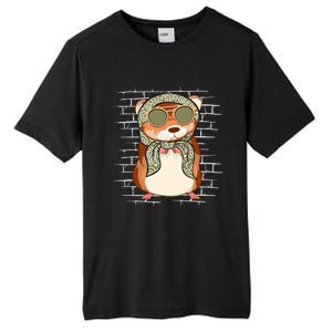 Hamster Scarf Sunglasses Rodent Gift Pet Owner Hamster Gift Tall Fusion ChromaSoft Performance T-Shirt