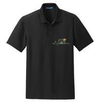 Heartbeat Surf Surfing Palm Trees Beach Island Summer Sunset Dry Zone Grid Polo