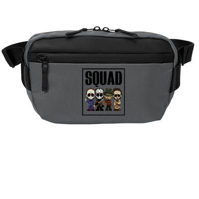 Halloween Shirt Squad Horror Character Crossbody Pack