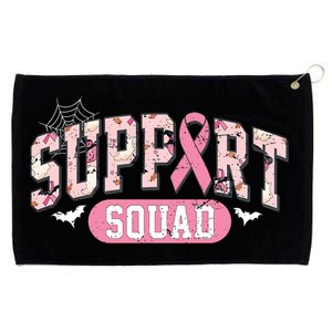 Halloween Support Squad Breast Cancer Pink Ribbon Grommeted Golf Towel