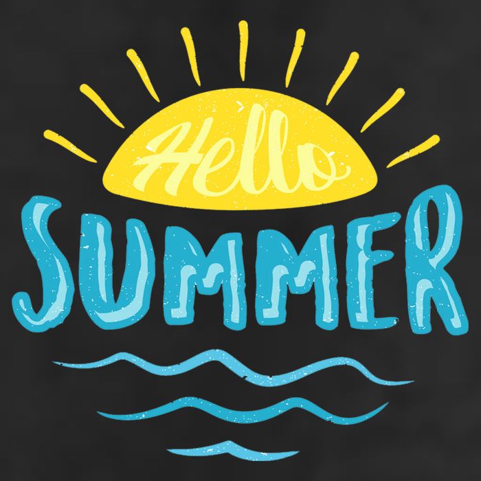 Hello Summer Sunset 25L Jumbo Tote
