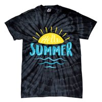 Hello Summer Sunset Tie-Dye T-Shirt