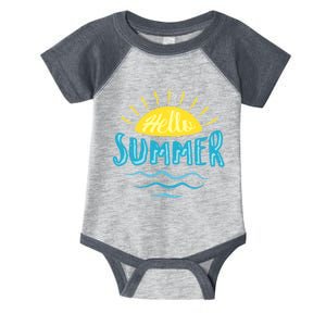 Hello Summer Sunset Infant Baby Jersey Bodysuit