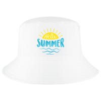 Hello Summer Sunset Cool Comfort Performance Bucket Hat