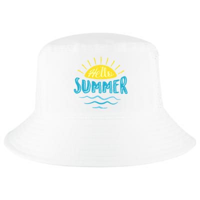 Hello Summer Sunset Cool Comfort Performance Bucket Hat