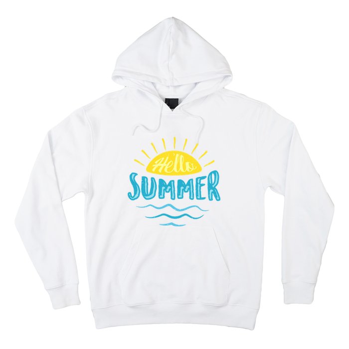 Hello Summer Sunset Hoodie