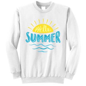 Hello Summer Sunset Sweatshirt