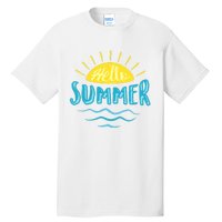 Hello Summer Sunset Tall T-Shirt