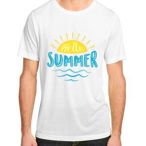 Hello Summer Sunset Adult ChromaSoft Performance T-Shirt