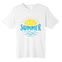 Hello Summer Sunset Tall Fusion ChromaSoft Performance T-Shirt