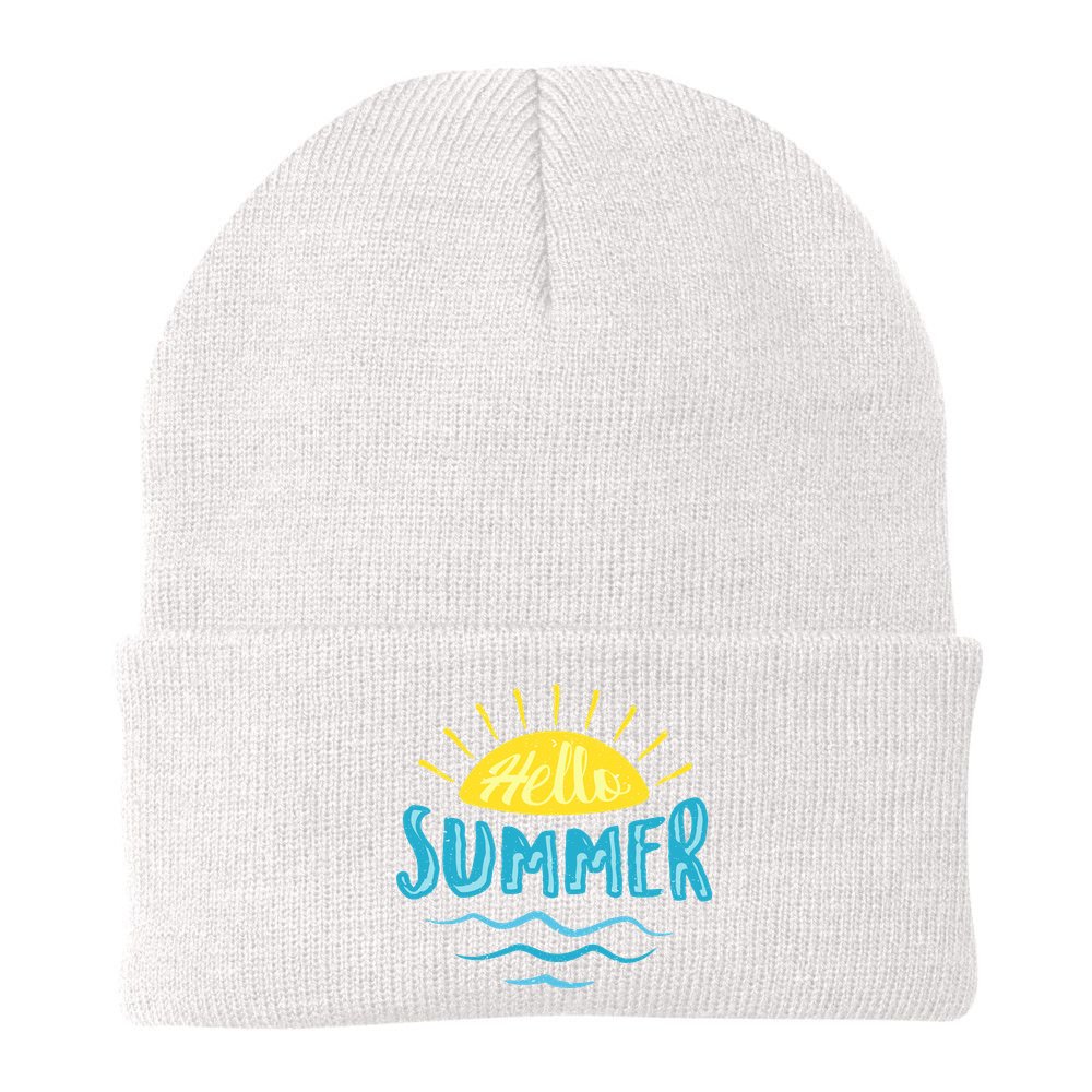 Hello Summer Sunset Beanie