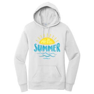 Hello Summer Sunset Women's Pullover Hoodie