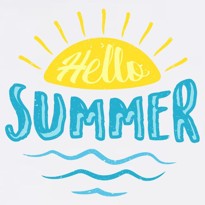 Hello Summer Sunset Premium T-Shirt