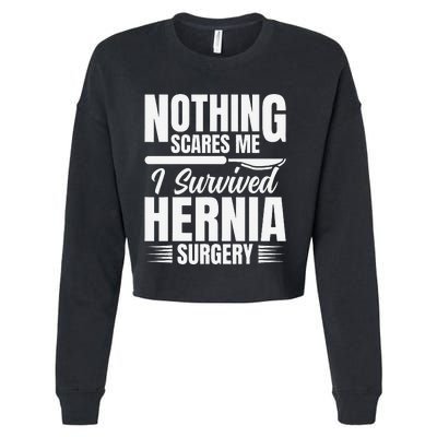 Hernia Surgery Survivor Support Belt Hernia Surgery Recovery Cropped Pullover Crew