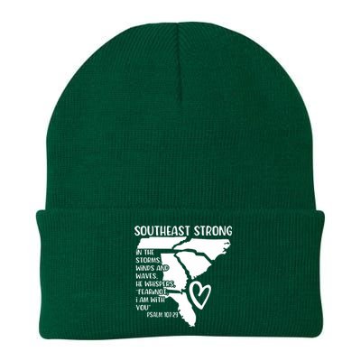 Hurricane Strong Southeast Strong Pray For North Carolina Knit Cap Winter Beanie