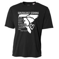 Hurricane Strong Southeast Strong Pray For North Carolina Cooling Performance Crew T-Shirt