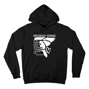 Hurricane Strong Southeast Strong Pray For North Carolina Hoodie