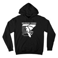 Hurricane Strong Southeast Strong Pray For North Carolina Hoodie