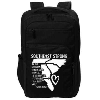 Hurricane Strong Southeast Strong Pray For North Carolina Impact Tech Backpack