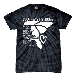 Hurricane Strong Southeast Strong Pray For North Carolina Tie-Dye T-Shirt