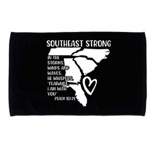 Hurricane Strong Southeast Strong Pray For North Carolina Microfiber Hand Towel