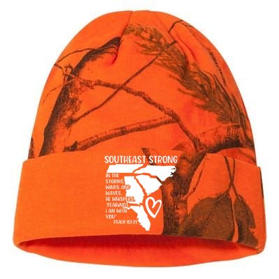 Hurricane Strong Southeast Strong Pray For North Carolina Kati Licensed 12" Camo Beanie