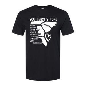 Hurricane Strong Southeast Strong Pray For North Carolina Softstyle CVC T-Shirt