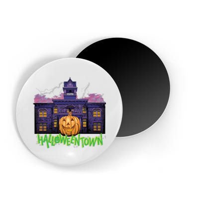 Halloweentown Spooky Square For Halloween Magnet