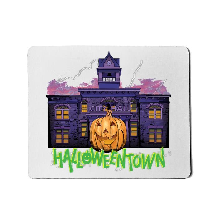 Halloweentown Spooky Square For Halloween Mousepad